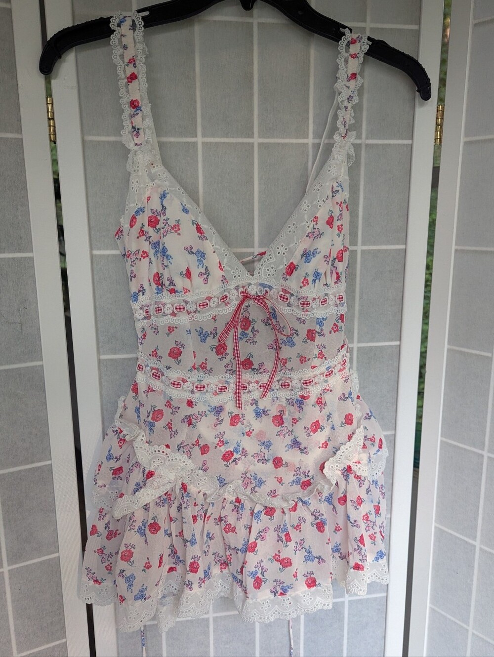 For Love And Lemons Ditsy Day Dress XS NWT